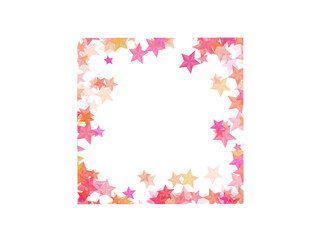 Star Frame Background Illustration