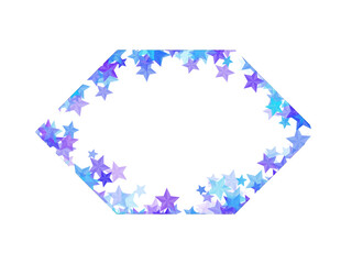 Star Frame Background Illustration