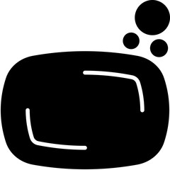 soap glyph icon