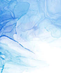 Elegant banner template design with color paint.