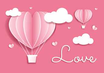 Love Sign Vector Cartoon Background Illustration to Self Care, Valentines or Yourself Icon in Different Actions of Happiness for Poster