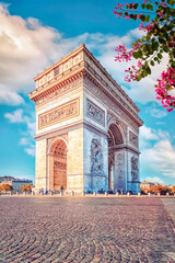 Arc De Triomphe in Paris in daytime