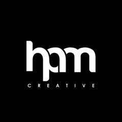 HPM Letter Initial Logo Design Template Vector Illustration