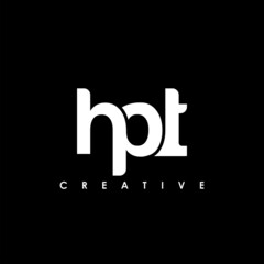 HPT Letter Initial Logo Design Template Vector Illustration