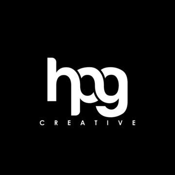 HPG Letter Initial Logo Design Template Vector Illustration