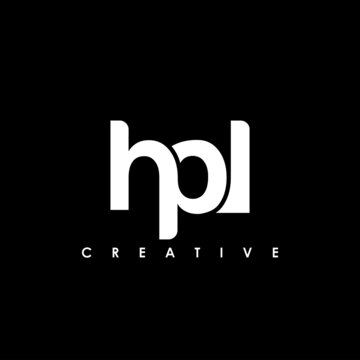 HPL Letter Initial Logo Design Template Vector Illustration