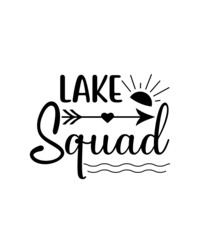 Lake SVG Design