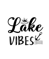 Lake SVG Design