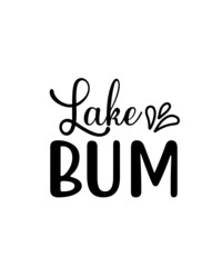 Obraz premium Lake SVG Design