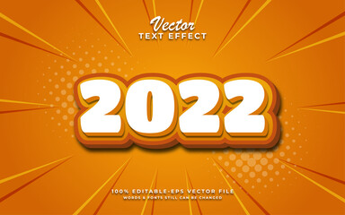 2022 editable text effect design