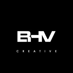 BHV Letter Initial Logo Design Template Vector Illustration