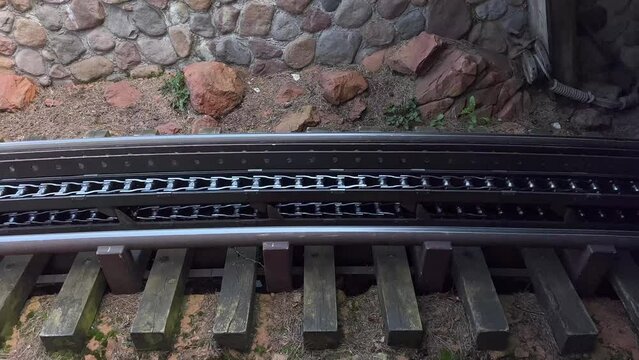 Miscellaneous spare parts for train and old car all antique metal and gears paravoz parts. High quality 4k footage