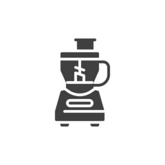Food processor vector icon