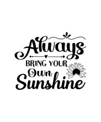 Sunflower SVG Design