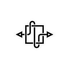symbol or logo from input output