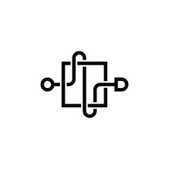 symbol or logo from input output flowchart