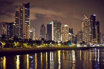 Fototapeta na wymiar Ciudad Panama, Panama city 
