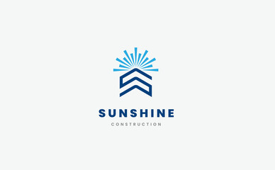 An excellent logo template which is perfect for real estate building and construction company.