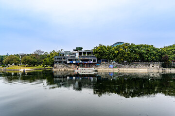 Fototapeta na wymiar Scenery of Xiangshan Scenic Spot in Guilin, Guangxi, China