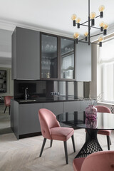 kitchen, modern apartment, cook room
