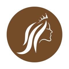 style haircut icon illustration