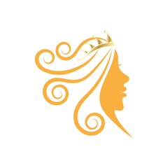 style haircut icon illustration