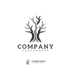Tree logo vector template, Creative Tree logo design concepts