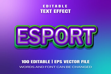 text effects Esport