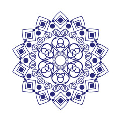 mandala ethnic layout