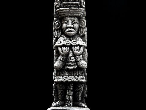 Ancient Mayan Statue