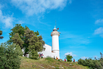 Gelidonya lighthouse, just like a hidden paradise located between Adrasan and Kumluca, is one of the locations where green and blue suit each other the most on the Lycian way for hikers and trekkers.