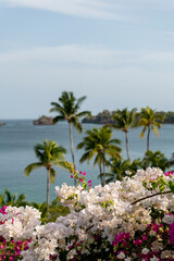 Summer evening by the sea shore, Las Perlas archipelago, Panama, Central America