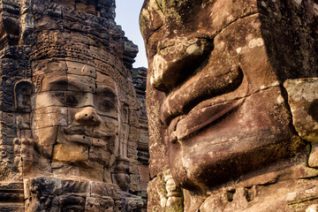 Stone face at Bayon