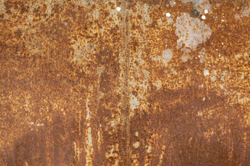 Heavily rusted metal texture background