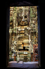 Stone face at Bayon