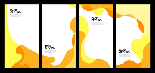 Vector Illustration colorful liquid and fluid abstract for banner template
