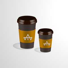 3d coffe cup