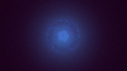 3D rendering abstract colorful fractal light background