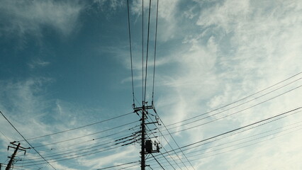 pylon against sky