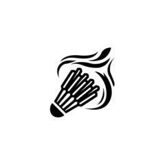 Fire shuttle coak logo design template vector