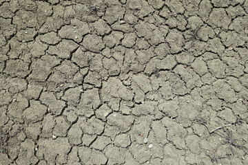 erosion caused by drought and desertification,Cracking and splitting of soils due to thirst-soil erosion and drought,