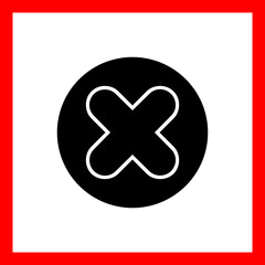 Obraz premium Cross Icon