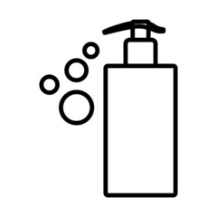 Dispenser Of Liquid Soap Icon