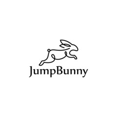 Rabbit Logo Design Template Icon Vector Illustration