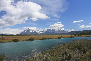 Chilean Patagonia landscape, Torres del paine