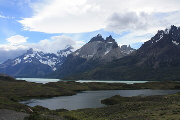 Chilean Patagonia landscape, Torres del paine