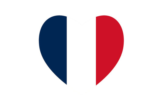 Herzfahne Frankreich