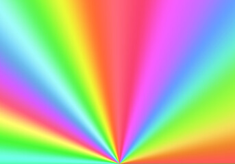 rainbow colour with green yellow blue red light colour 