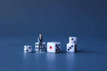  People with Betting and Dice.
