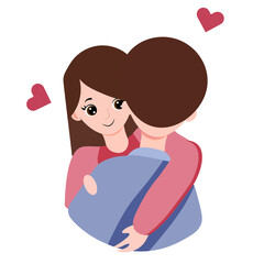 love tenderness and romantic feeking concept